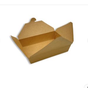 50oz Eco-friendly Kraft Foldable Paper Box