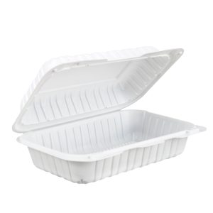 EP28 | Microwavable PP Square Clamshell Container