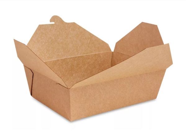 68oz Eco-friendly Kraft Foldable Paper Box