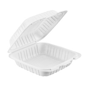 EP81 | Microwavable PP Square Clamshell Container