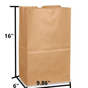 Brown Kraft Paper Bag #25