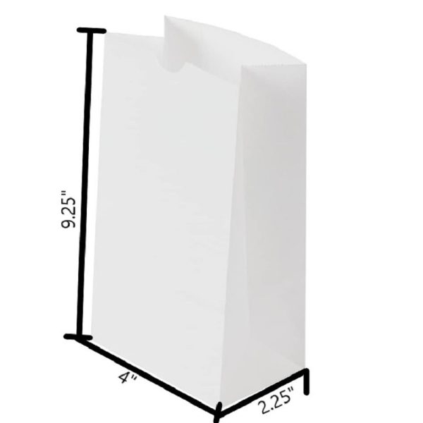White Kraft Bag Without Handle